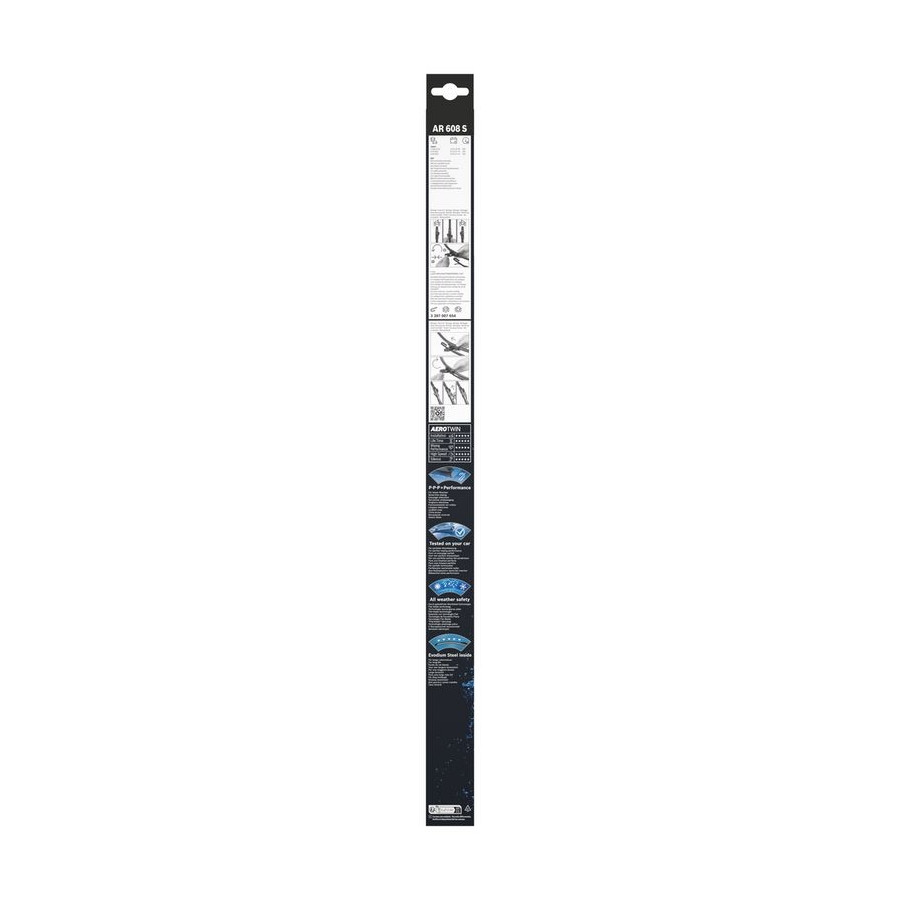 Bosch Aerotwin Ruitenwisserbladen AR608S - Set 600mm + 475mm