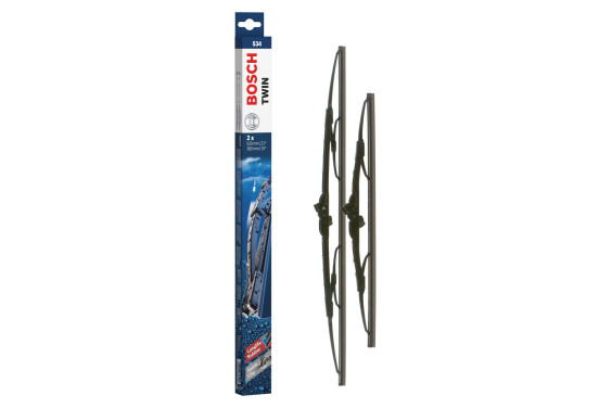 Bosch ruitenwissers Twin 534 - Lengte: 530/380 mm - set wisserbladen voor