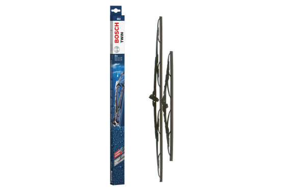 Bosch ruitenwissers Twin 653 - Lengte: 650/400 mm - set wisserbladen voor