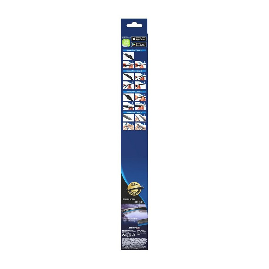 Valeo Silencio Ruitenwisserblad VF362 574462 Lengte voorkant: 600mm/500mm Set van 2 Wisserbladen (voor voertuigen met links