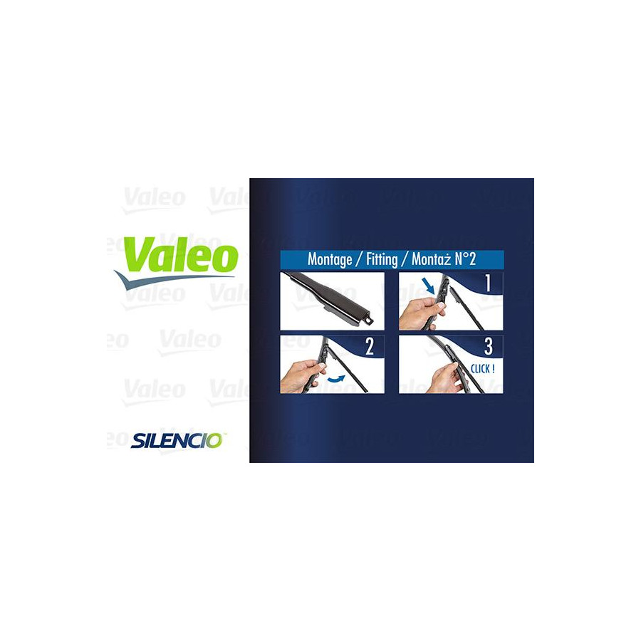 VALEO SILENCIO 574676 Ruitenwisser FORD C-MAX 730