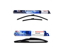 Recambo Ruitenwissers voor achter compatibel met SEAT IBIZA SC | 6J; 6P | BJ 11-16 (set van 3: 600mm / 400mm / 325mm