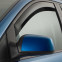 Zijwindschermen Master Dark (achter) passend voor Volkswagen Polo 6R 5 deurs 2009-