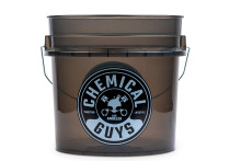 Chemical Guys Heavy Duty Detailing Bucket Smoked Black 16 Liter