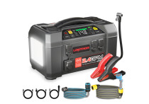 Lokithor AW401 Lithium 2500A Jumpstarter met compressor en hogedrukreiniger