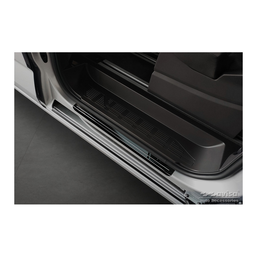 Beschermlijst RVS Mitsubishi Outlander 2015- met PDC uitsparing