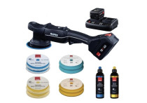 Rupes HLR15/CB2/BAS iBrid Bigfoot Excentrische Polijstmachine Set 125mm 18V 5.0Ah Li-Ion