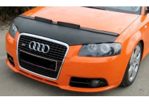 Motorkapsteenslaghoes Audi A3 8P 2005-2008 zwart (singleframe grill)