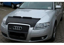 Motorkapsteenslaghoes Audi A6 4F 2005-2008 zwart