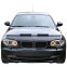 Motorkapsteenslaghoes BMW 1 serie E87 2004-2008 zwart, voorbeeld 2