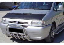 Motorkapsteenslaghoes Fiat Scudo 1997-2000 zwart