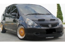 Motorkapsteenslaghoes Honda Jazz 2003-2008 zwart