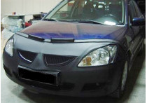 Motorkapsteenslaghoes Mitsubishi Lancer 2004-2006 zwart