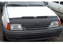 Motorkapsteenslaghoes Opel Kadett E 1984-1993 zwart