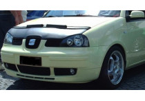 Motorkapsteenslaghoes Seat Arosa facelift 2000-2004 zwart