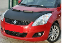 Motorkapsteenslaghoes Suzuki Swift MK7 2010- carbon-look