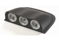 Meterhouder Horizontal DF-Look zwart