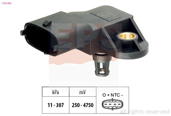 Luchtdruksensor, hoogteregelaar 1.993.082 EPS Facet