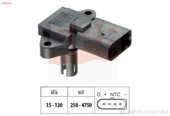 Luchtdruksensor, hoogteregelaar 1.993.074 EPS Facet