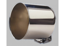 Chromen instrumentenhouder (cup) voor 52mm meters