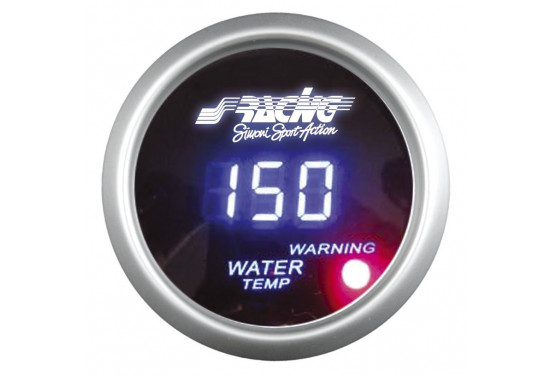 Simoni Racing Digitaal Instrument - watertemperatuur 40-120gr. - 52mm