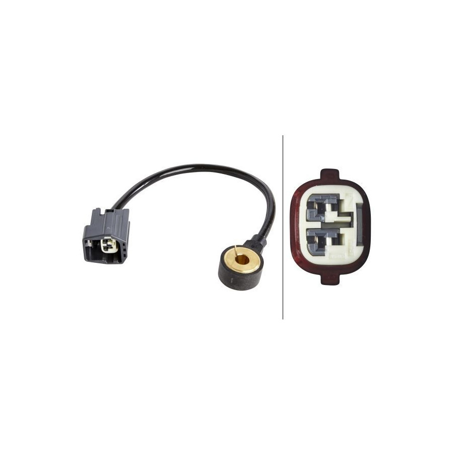 HELLA 6PG 009 108-561 Capteur De Cognement Sans Câble - AUTODOC