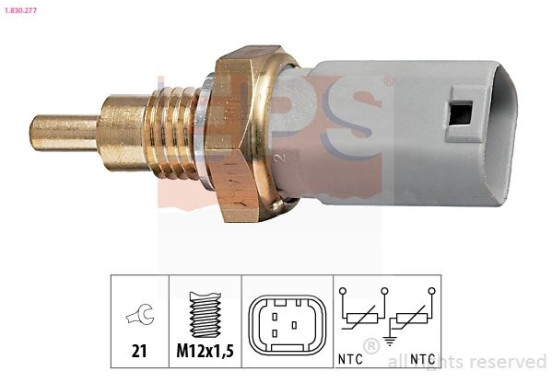 Temperatuursensor 1.830.277 EPS Facet