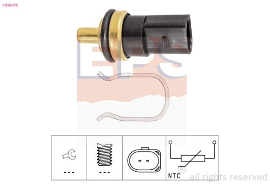 Temperatuursensor 1.830.376 EPS Facet