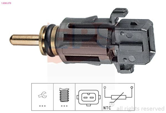 Temperatuursensor 1.830.279 EPS Facet