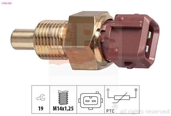 Temperatuursensor 1.830.308 EPS Facet