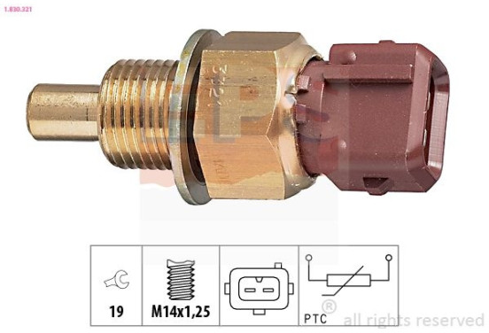 Temperatuursensor 1.830.321 EPS Facet