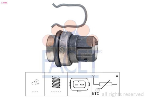 Temperatuursensor 7.3086 Facet