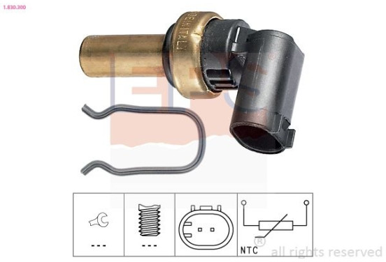 Temperatuursensor 1.830.300 EPS Facet