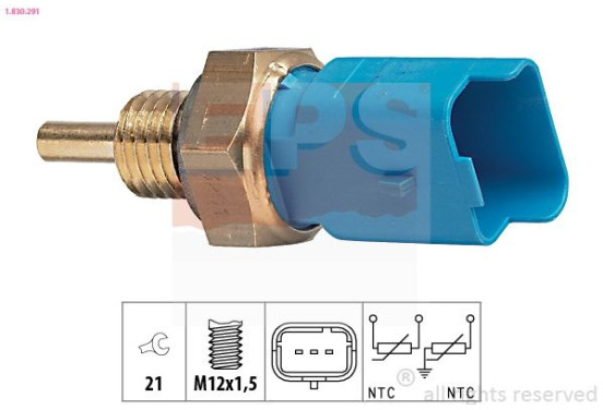 Temperatuursensor 1.830.291 EPS Facet