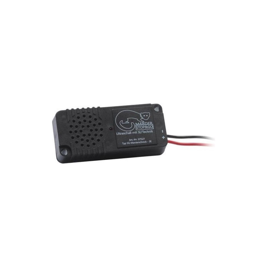 Marterverjager Stop&Go 7 PLUS-MINUS CLIP 12V hoogspanningsapparaat met ultrasoon geluid