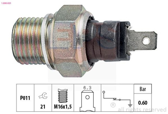 Oliedruksensor 1.800.021 EPS Facet