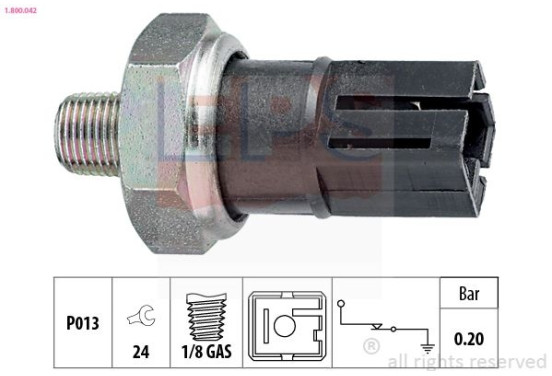 Oliedruksensor 1.800.042 EPS Facet