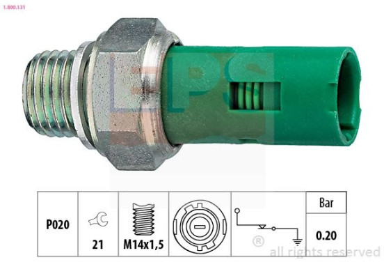 Oliedruksensor 1.800.131 EPS Facet