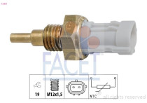 Sensor, olietemperatuur