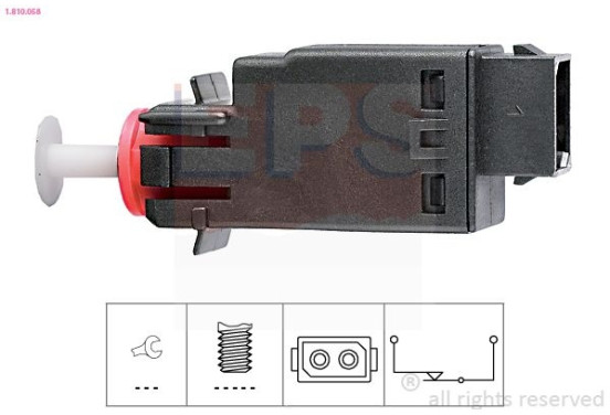 Remlichtschakelaar 1.810.058 EPS Facet