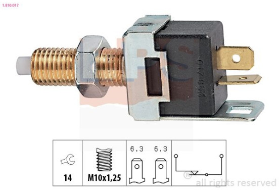 Remlichtschakelaar 1.810.017 EPS Facet