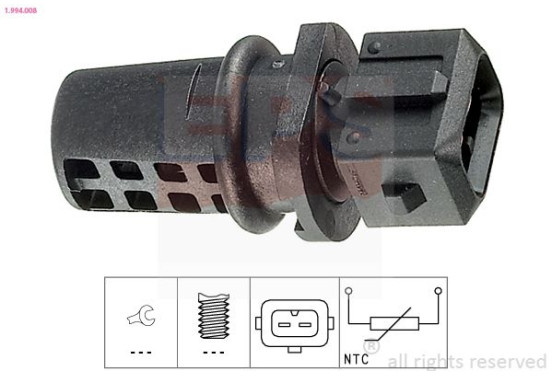 Sensor, temperatuur binnenkomende lucht 1.994.008 EPS Facet