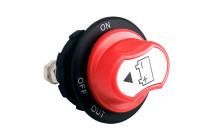 Simoni Racing Huvudströmbrytare - Röd - 12-32V/100Amp