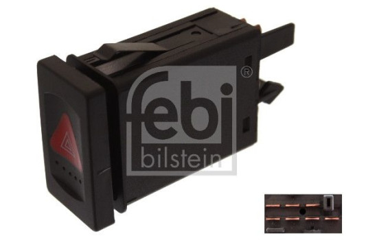 Brytare, varningsblinkljus 44701 FEBI, bild 2
