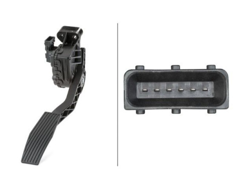 Sensor, gaspedalläge