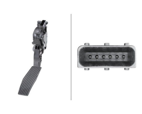 Sensor, gaspedalläge