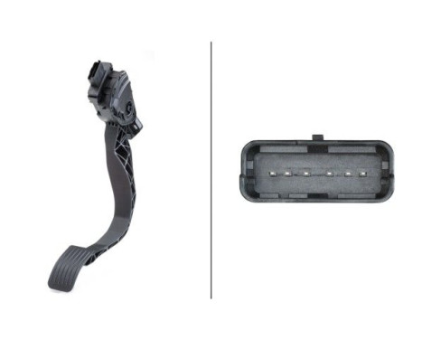 Sensor, gaspedalläge