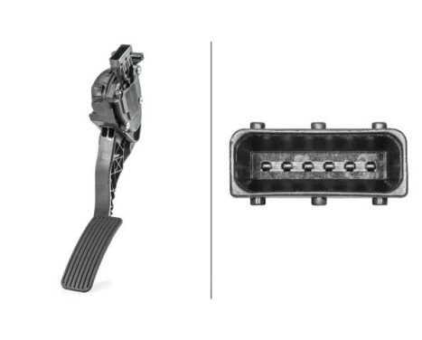 Sensor, gaspedalläge