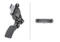 Sensor, gaspedalläge