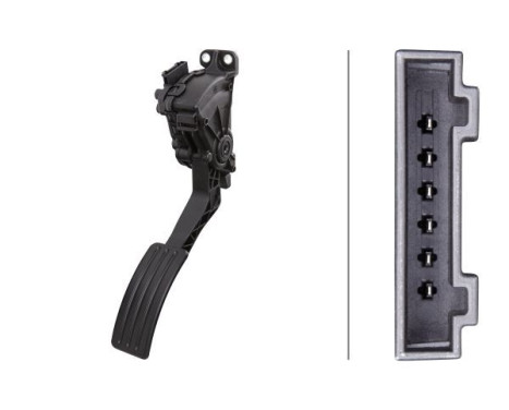 Sensor, gaspedalläge